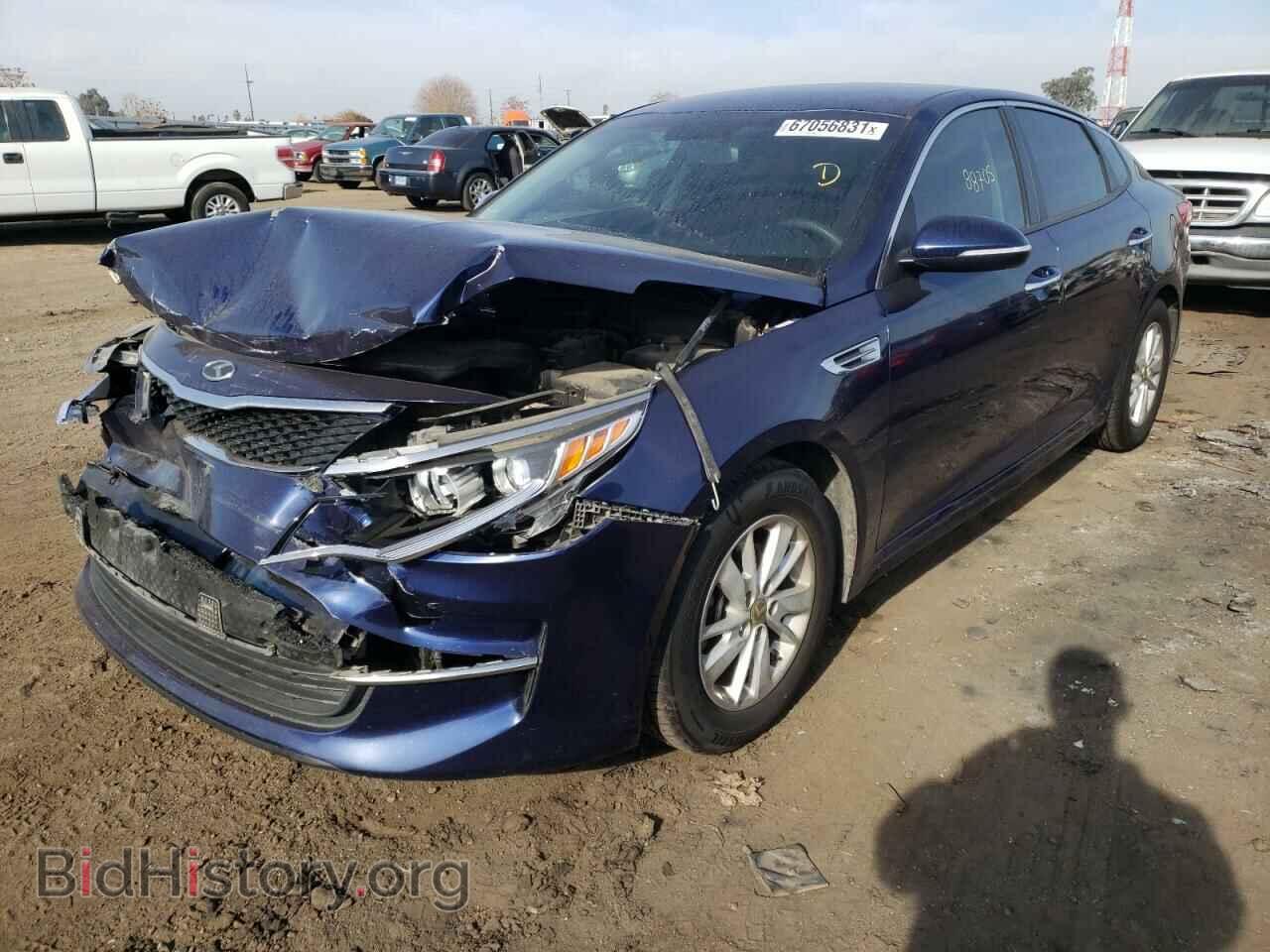 2018 KIA OPTIMA - VIN: 5XXGT4L36JG179101 - Фото 2