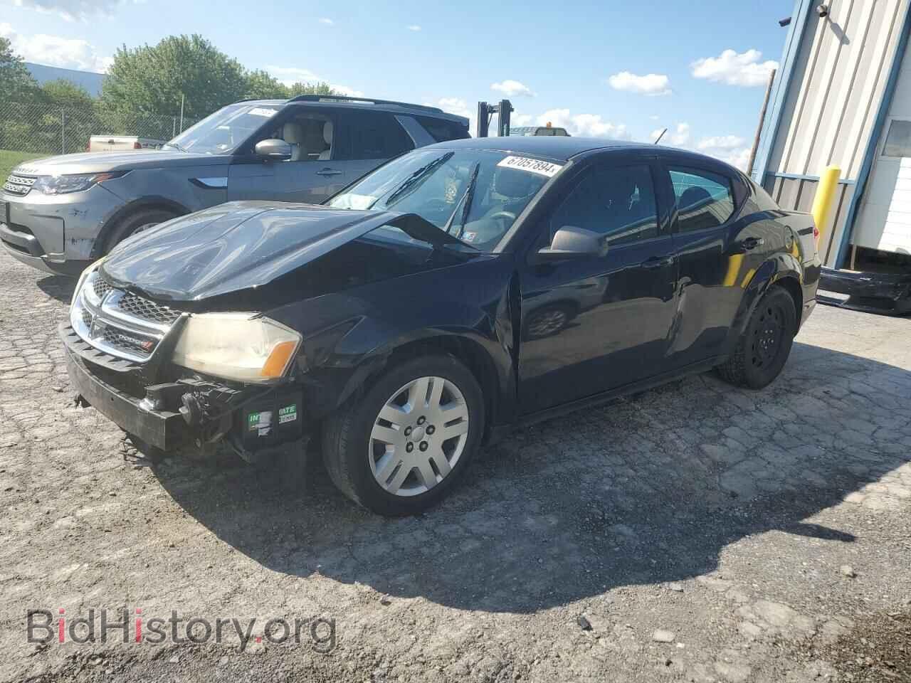 Фотография 1C3CDZAB2DN592133 - DODGE AVENGER 2013