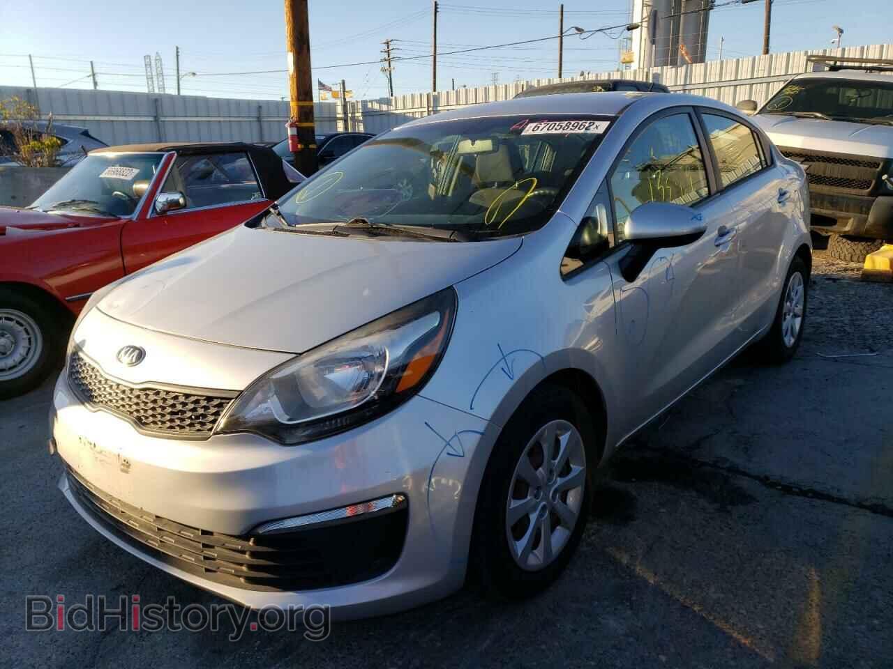 2016 KIA RIO - VIN: KNADM4A36G6694977 - Фото 2