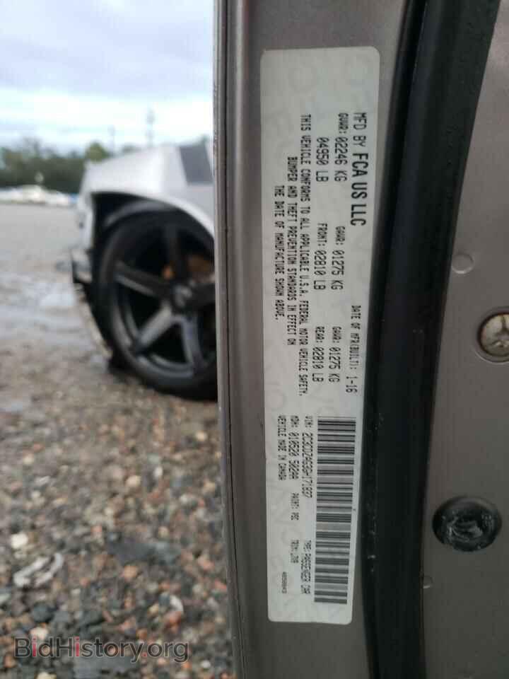 2016 DODGE CHALLENGER - VIN: 2C3CDZAG3GH171837 - Фото 10