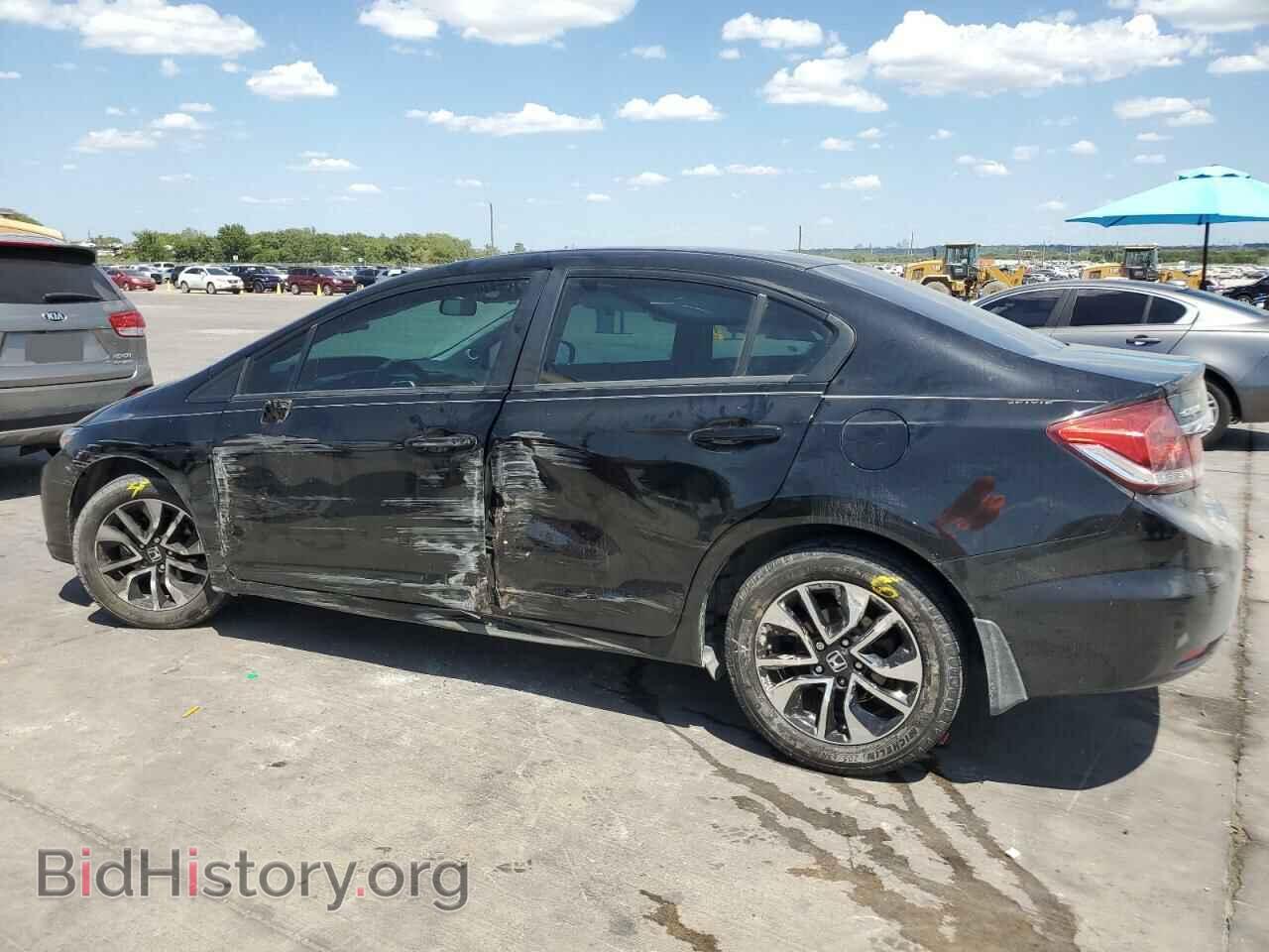 2014 HONDA CIVIC - VIN: 19XFB2F82EE076735 - Фото 2