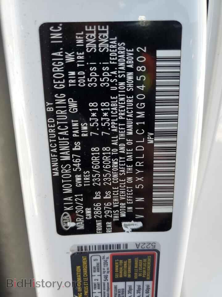 2021 KIA SORENTO - VIN: 5XYRLDLC1MG045802 - Фото 13