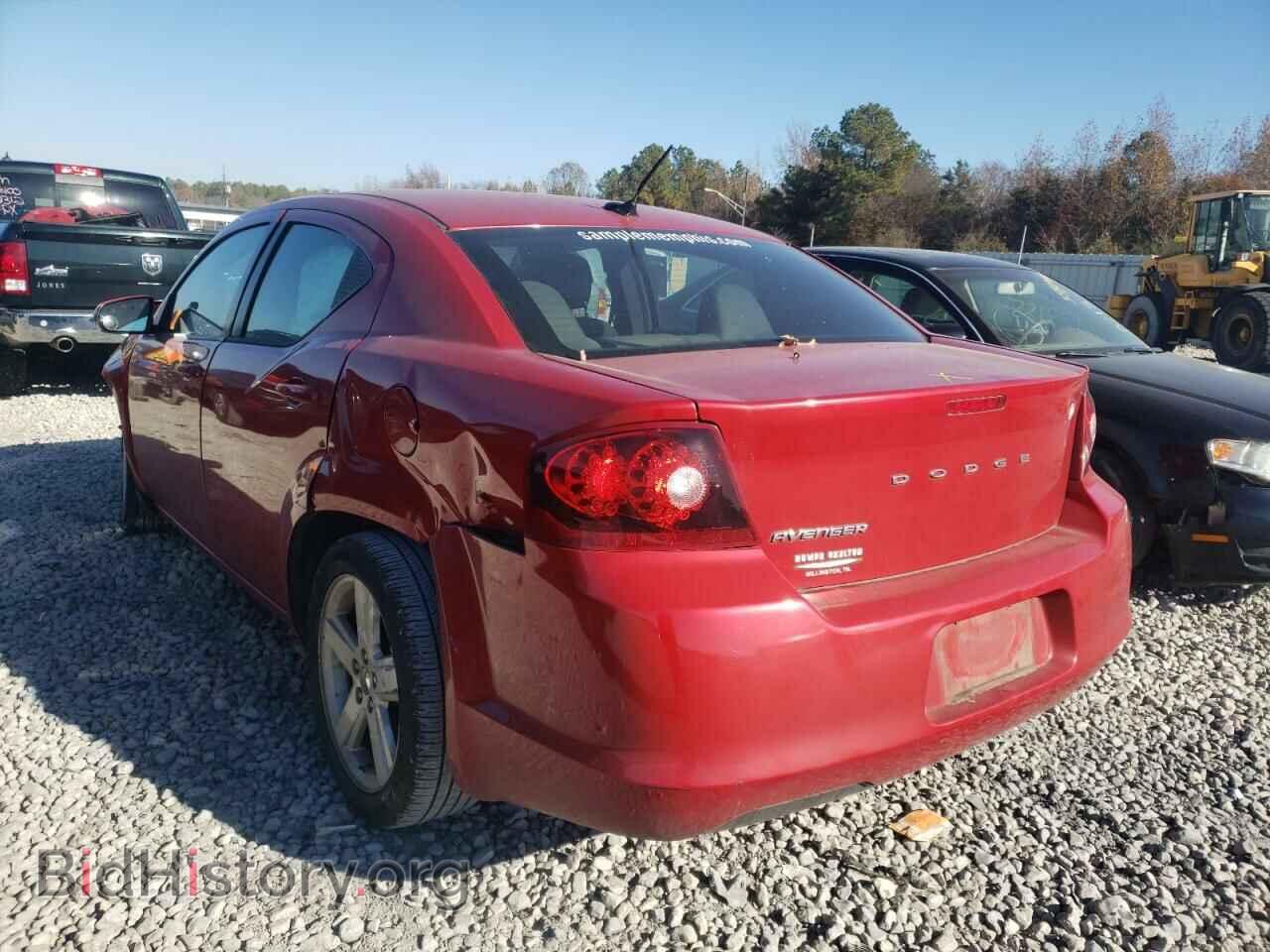 2012 DODGE AVENGER - VIN: 1C3CDZCB8CN129733 - Фото 3