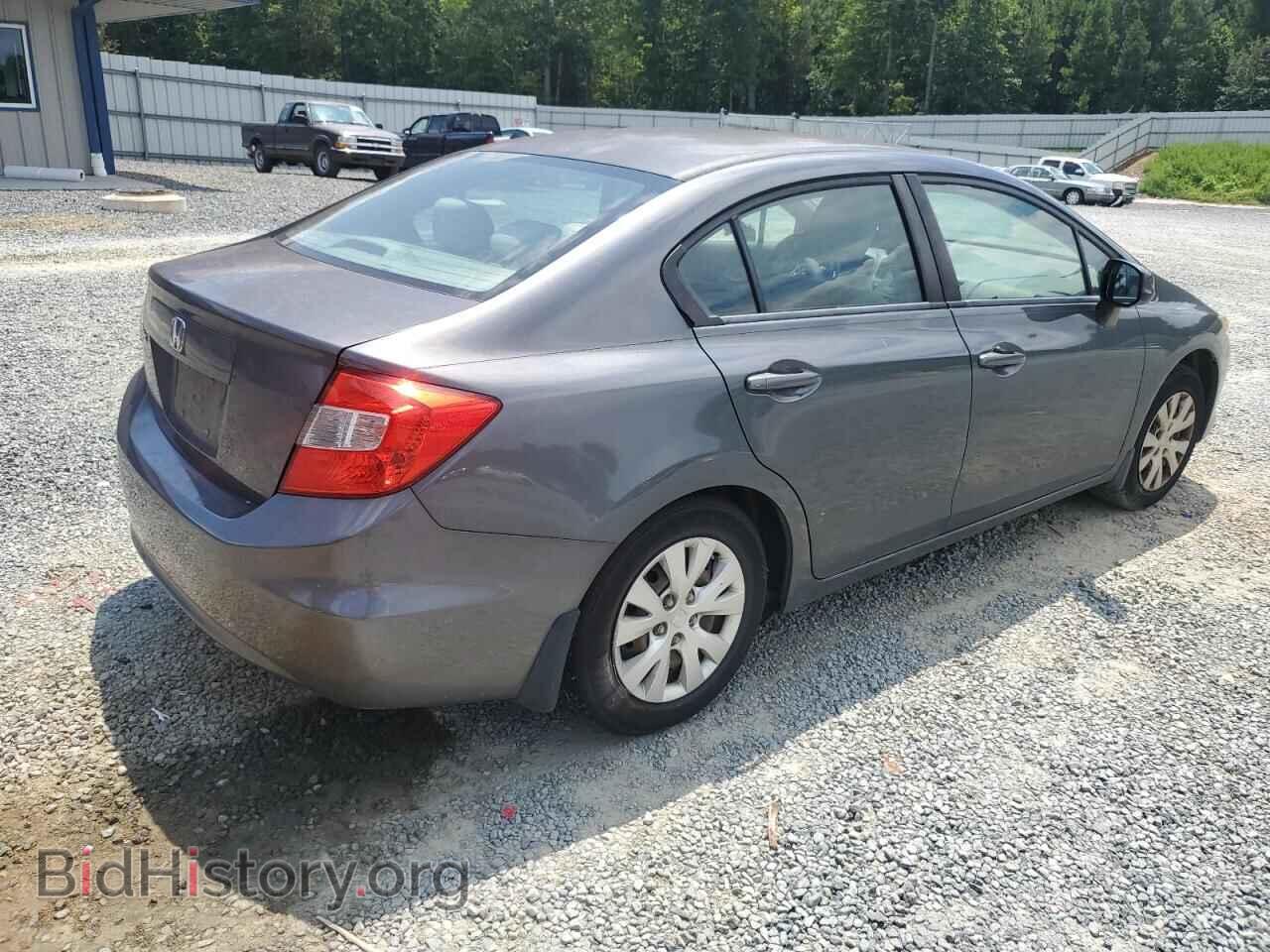 2012 HONDA CIVIC - VIN: 2HGFB2F50CH501393 - Фото 3