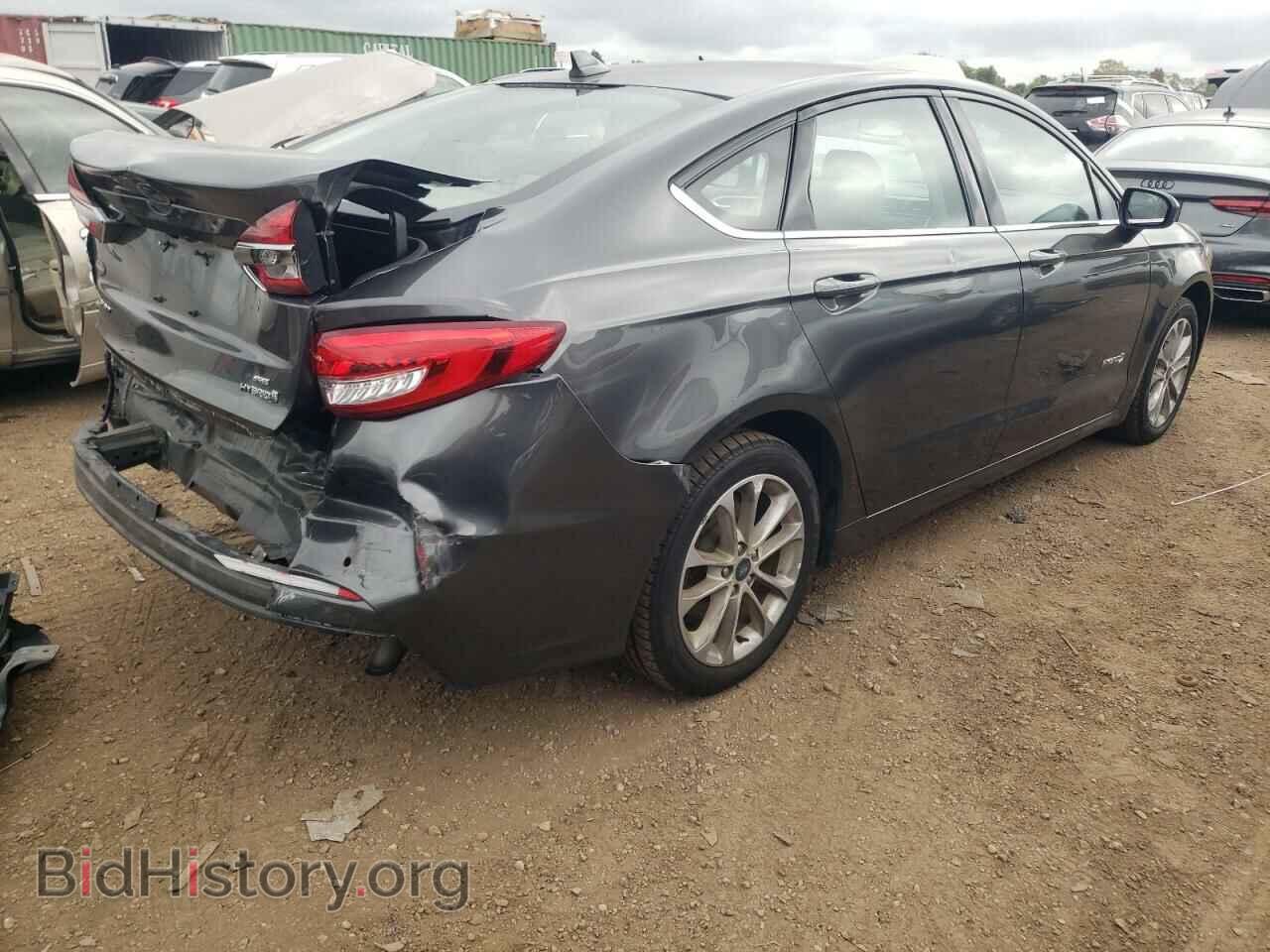2019 FORD FUSION - VIN: 3FA6P0LU5KR181948 - Фото 3