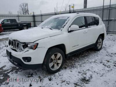2014 Jeep COMPASS Compass LA, белый — VIN 1C4NJDEB9ED738965, Copart