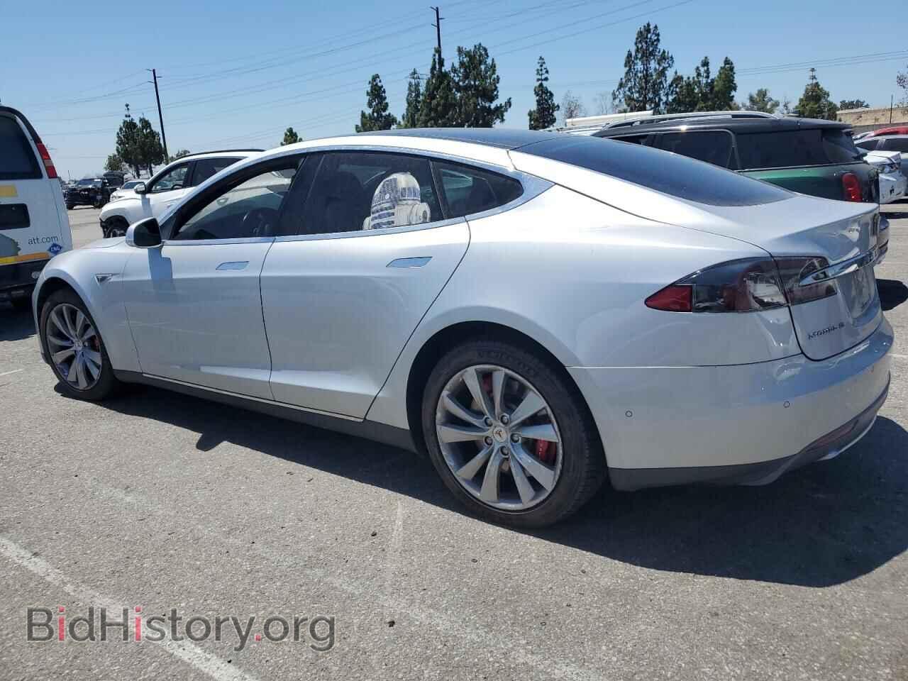 2014 TESLA MODEL S - VIN: 5YJSA1H18EFP62221 - Photo 2