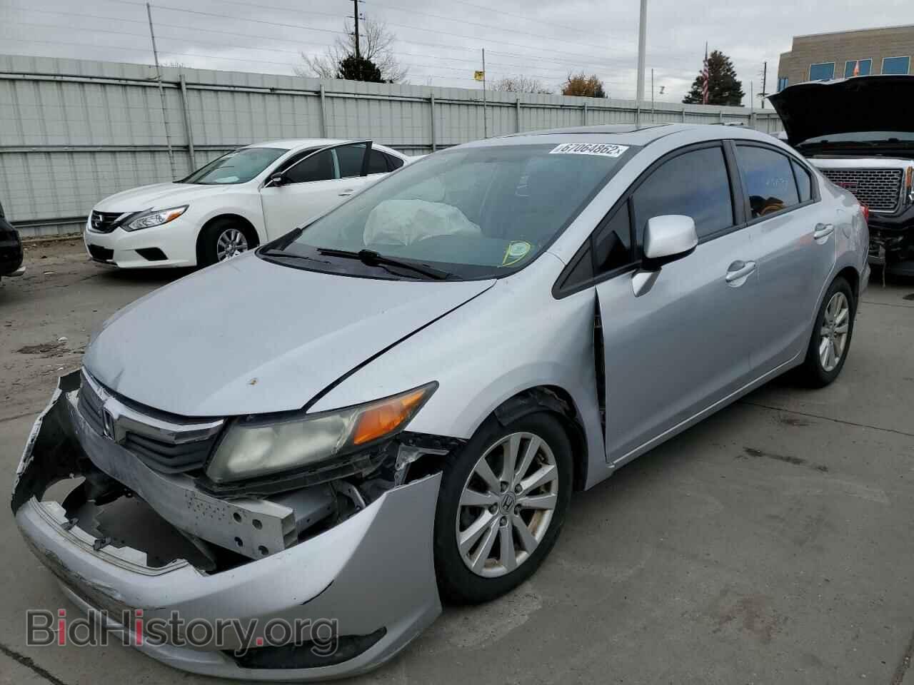 2012 HONDA CIVIC - VIN: 2HGFB2F8XCH587984 - Фото 2