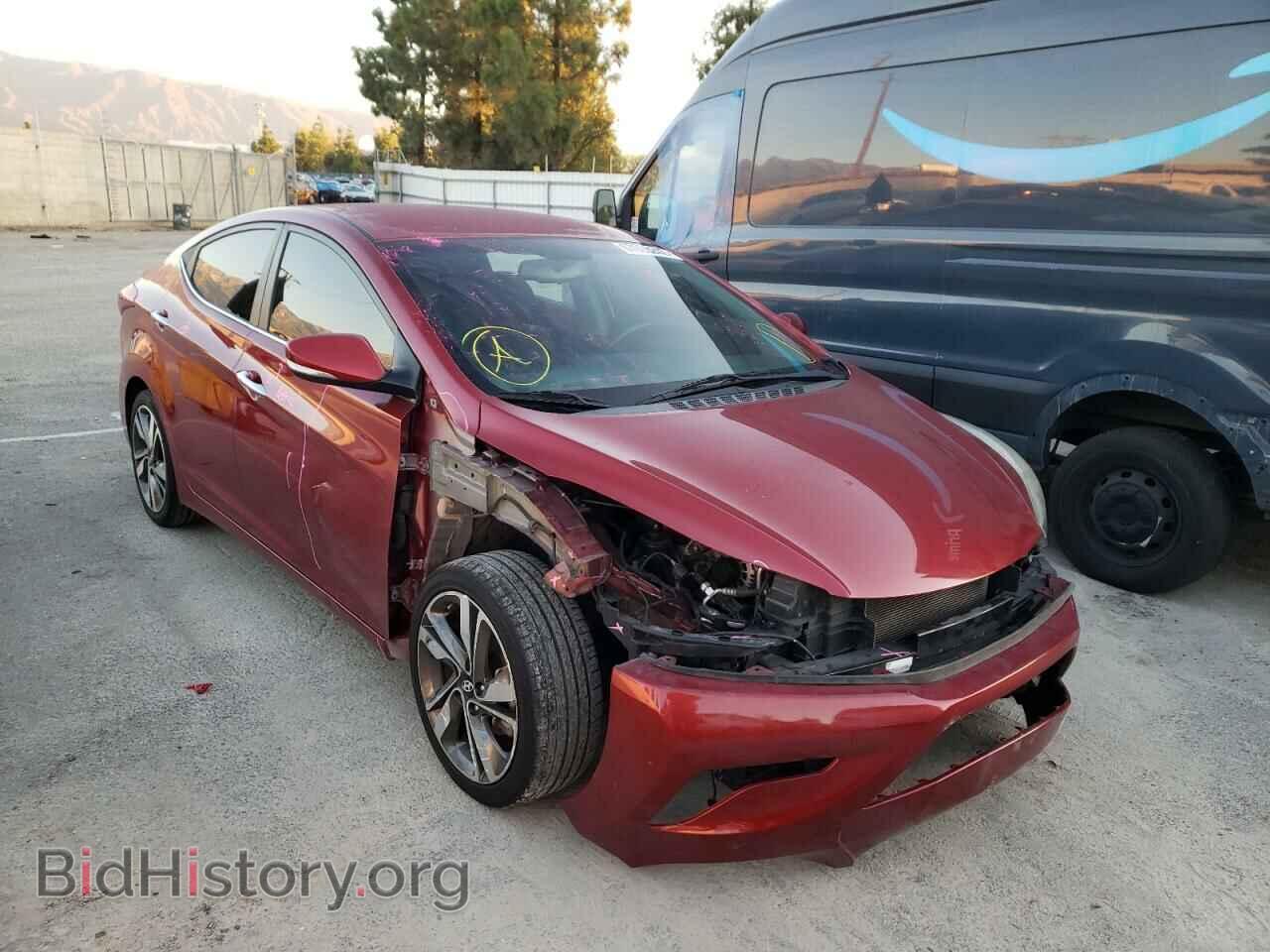 Photo 5NPDH4AE3EH472036 - HYUNDAI ELANTRA 2014
