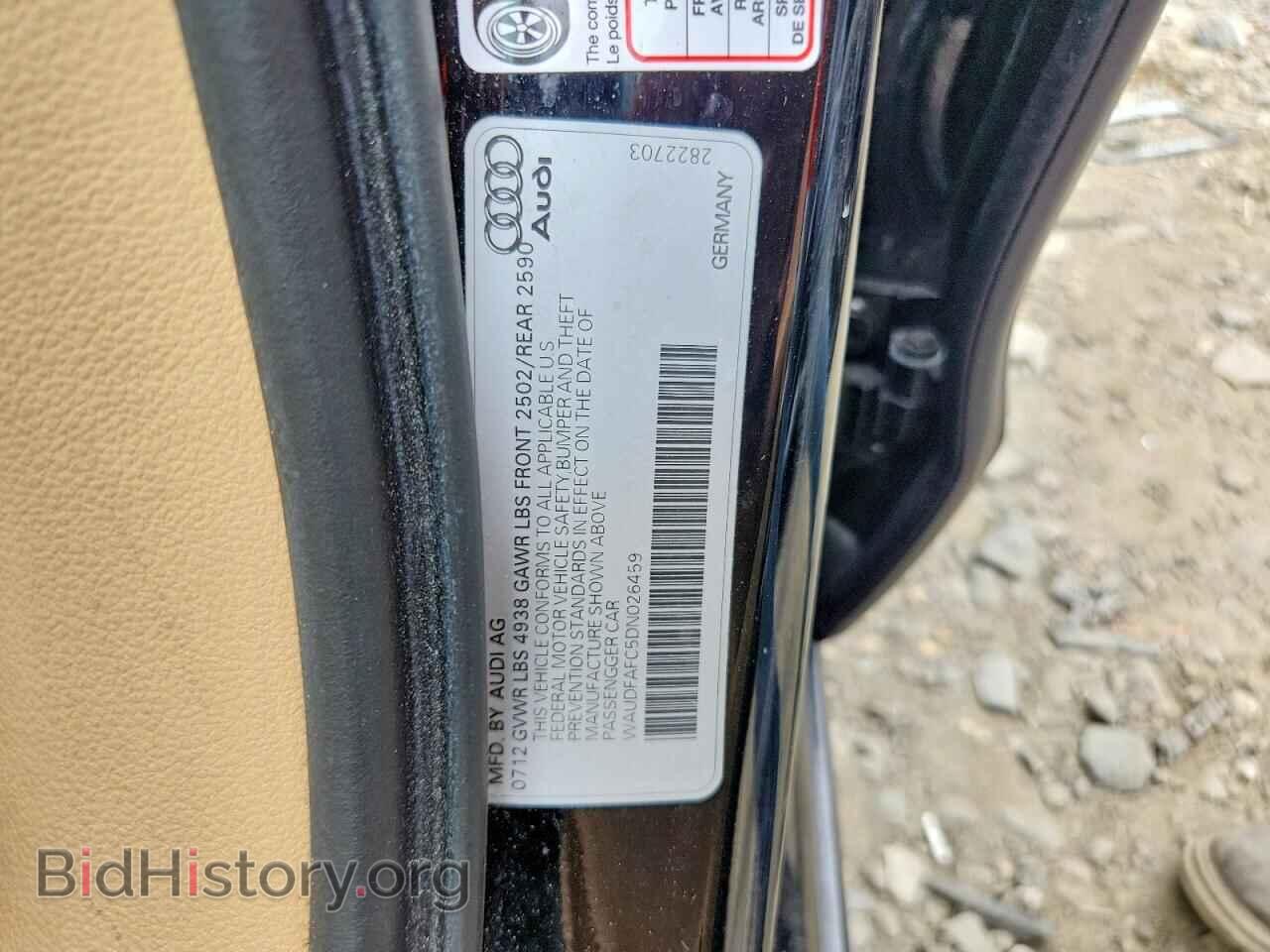 2013 AUDI A6 - VIN: WAUDFAFC5DN026459 - Photo 12