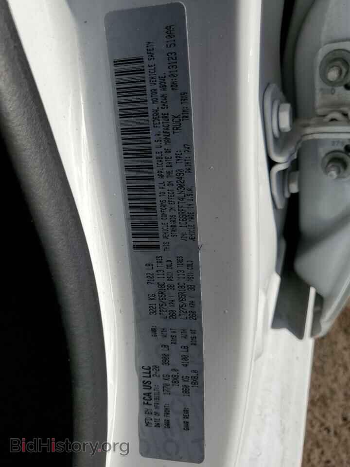 2020 RAM 1500 - VIN: 1C6SRFFT4LN302490 - Фото 10