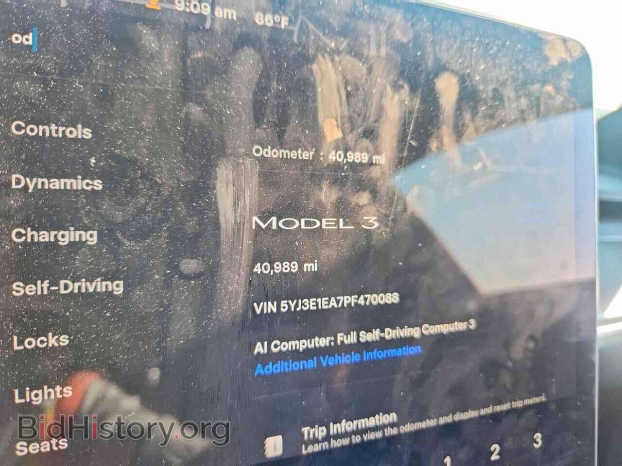 2023 TESLA MODEL 3 - VIN: 5YJ3E1EA7PF470088 - Фото 9