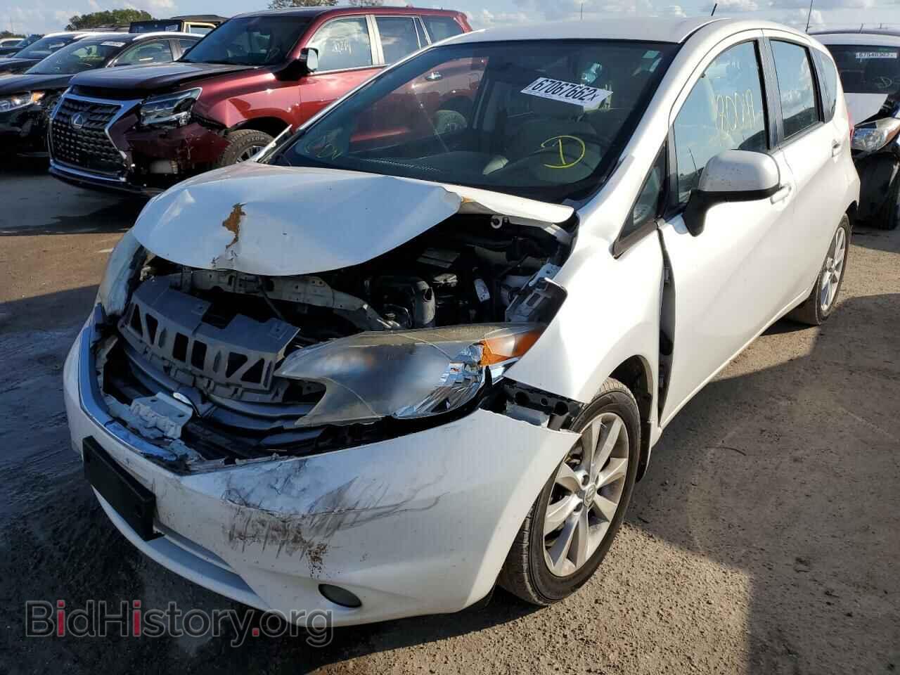 2014 NISSAN VERSA - VIN: 3N1CE2CP3EL371587 - Фото 2