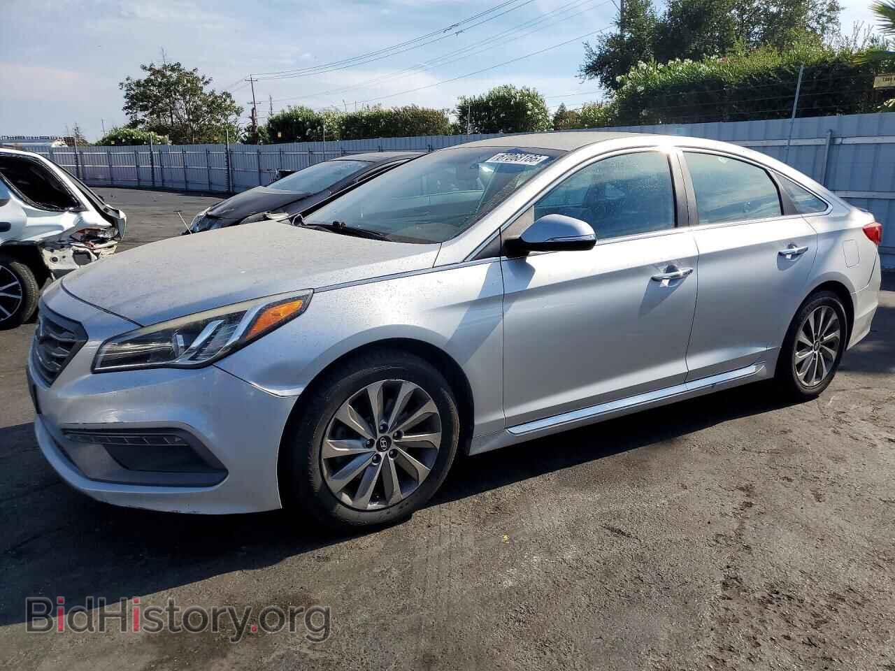 Фотография 5NPE34AF4FH243734 - HYUNDAI SONATA 2015