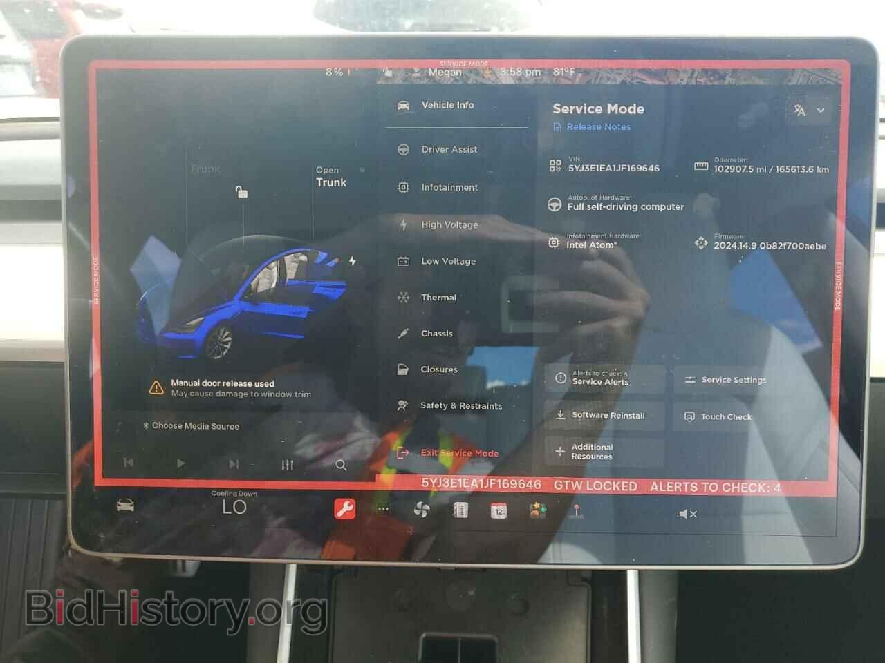 2018 TESLA MODEL 3 - VIN: 5YJ3E1EA1JF169646 - Photo 9