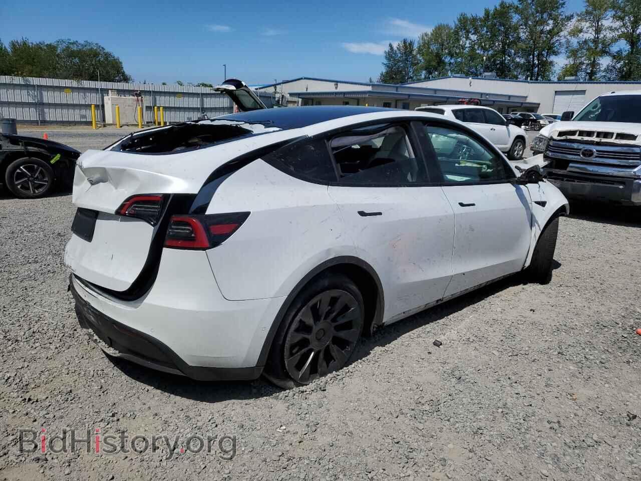 2021 TESLA MODEL Y - VIN: 5YJYGDEEXMF240383 - Фото 3