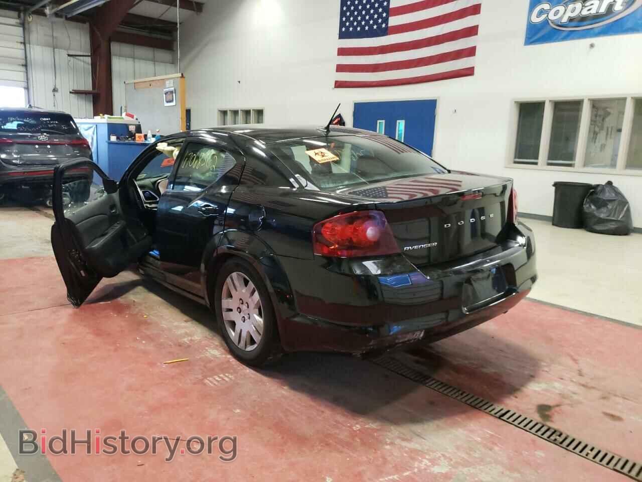 2014 DODGE AVENGER - VIN: 1C3CDZAB9EN202744 - Фото 3