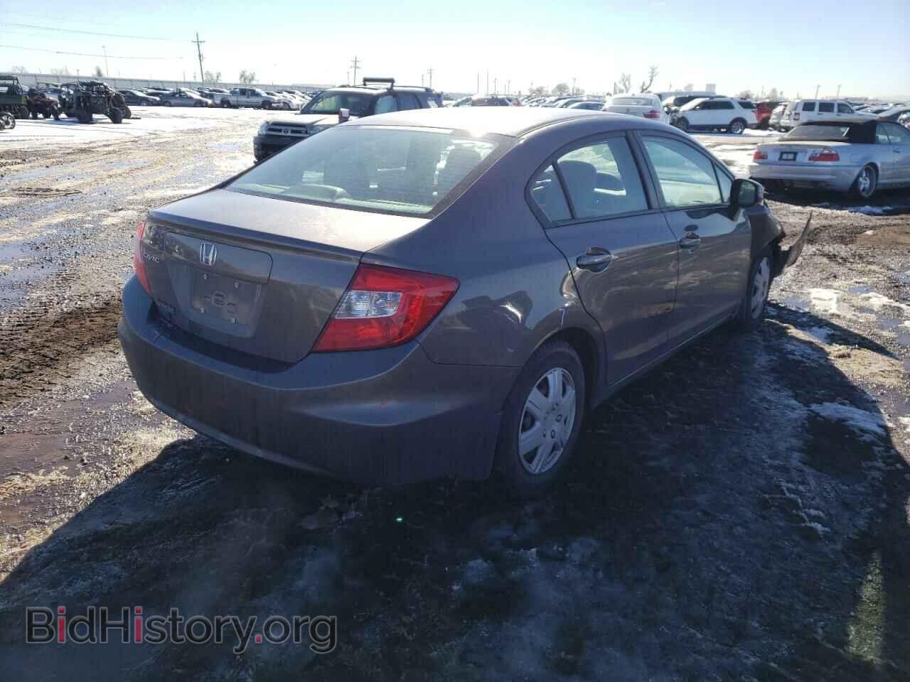 2012 HONDA CIVIC - VIN: 19XFB2F56CE044258 - Фото 4