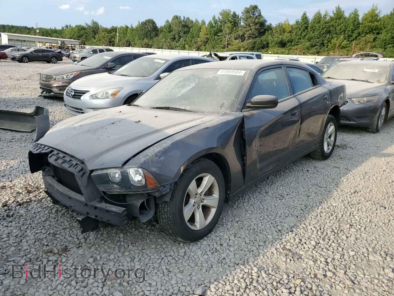 Photo 2C3CDXHG0EH267318 - DODGE CHARGER 2014
