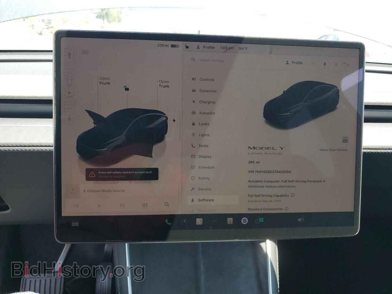 2026 TESLA MODEL Y - VIN: 7SAYGDED3TA425056 - Фото 9