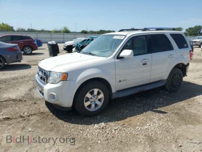 2010 Ford ESCAPE Hybrid, white — VIN 1FMCU4K30AKA63441, Copart