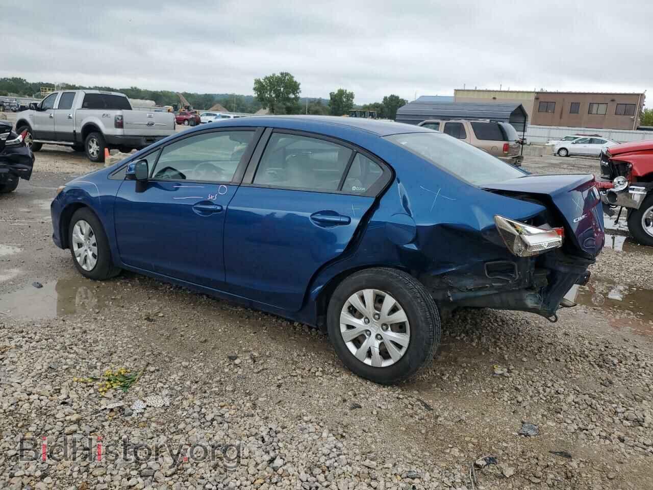 2012 HONDA CIVIC - VIN: 2HGFB2F51CH560646 - Фото 2