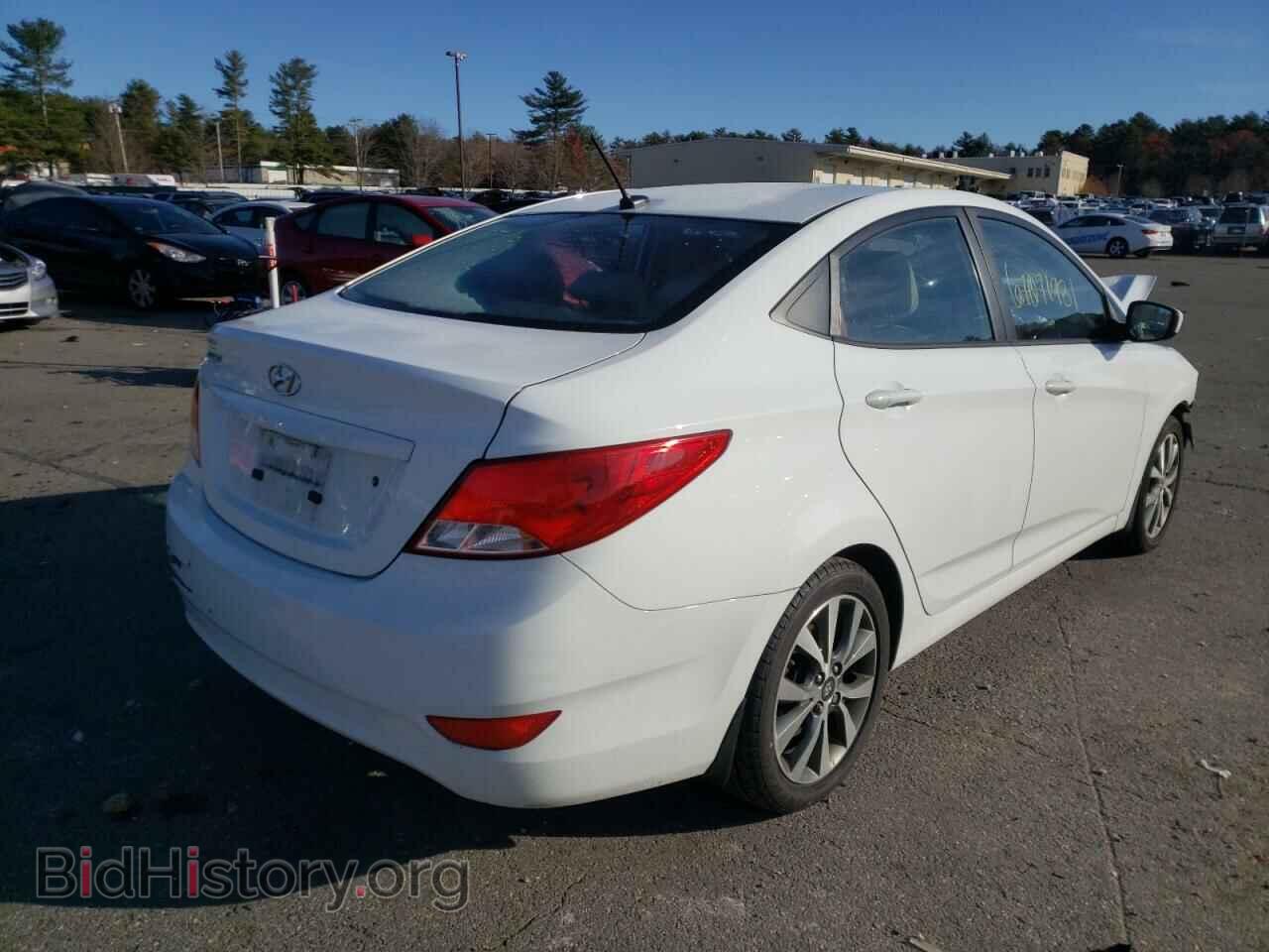2016 HYUNDAI ACCENT - VIN: KMHCU4AE7GU049794 - Фото 4