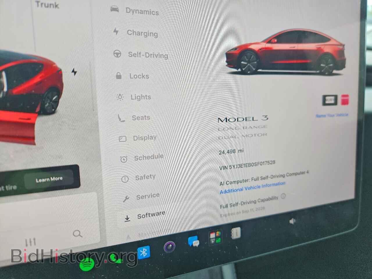 2025 TESLA MODEL 3 - VIN: 5YJ3E1EB0SF017528 - Фото 9