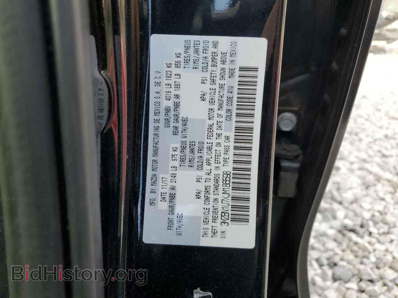 2018 MAZDA 3 - VIN: 3MZBN1U7XJM186598 - Фото 13