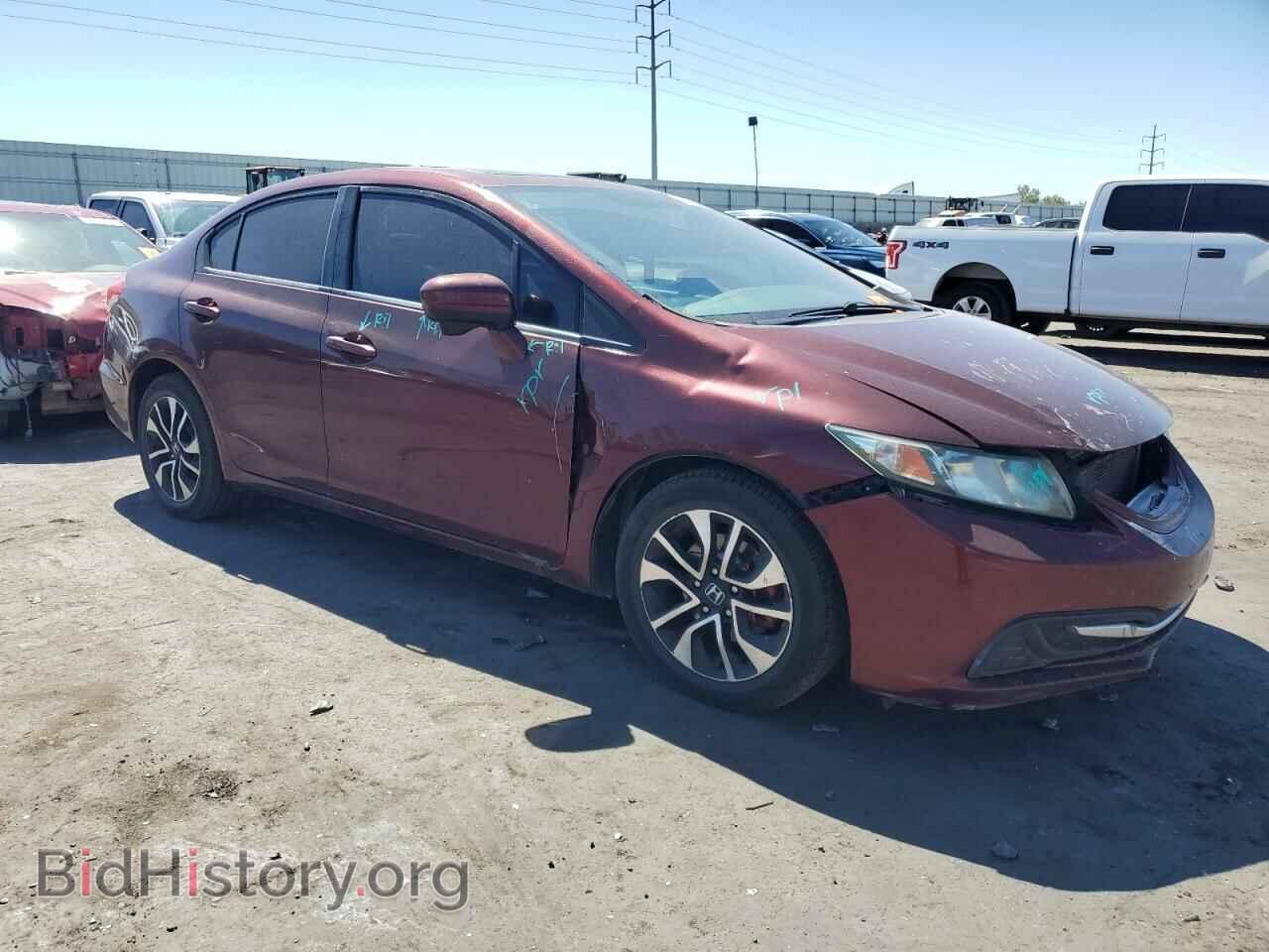 2014 HONDA CIVIC - VIN: 19XFB2F83EE062374 - Фото 4