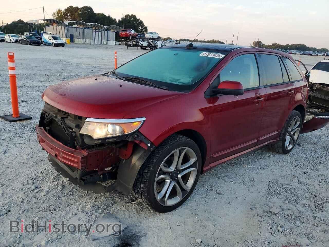 Фотография 2FMDK4AK5DBB50169 - FORD EDGE 2013