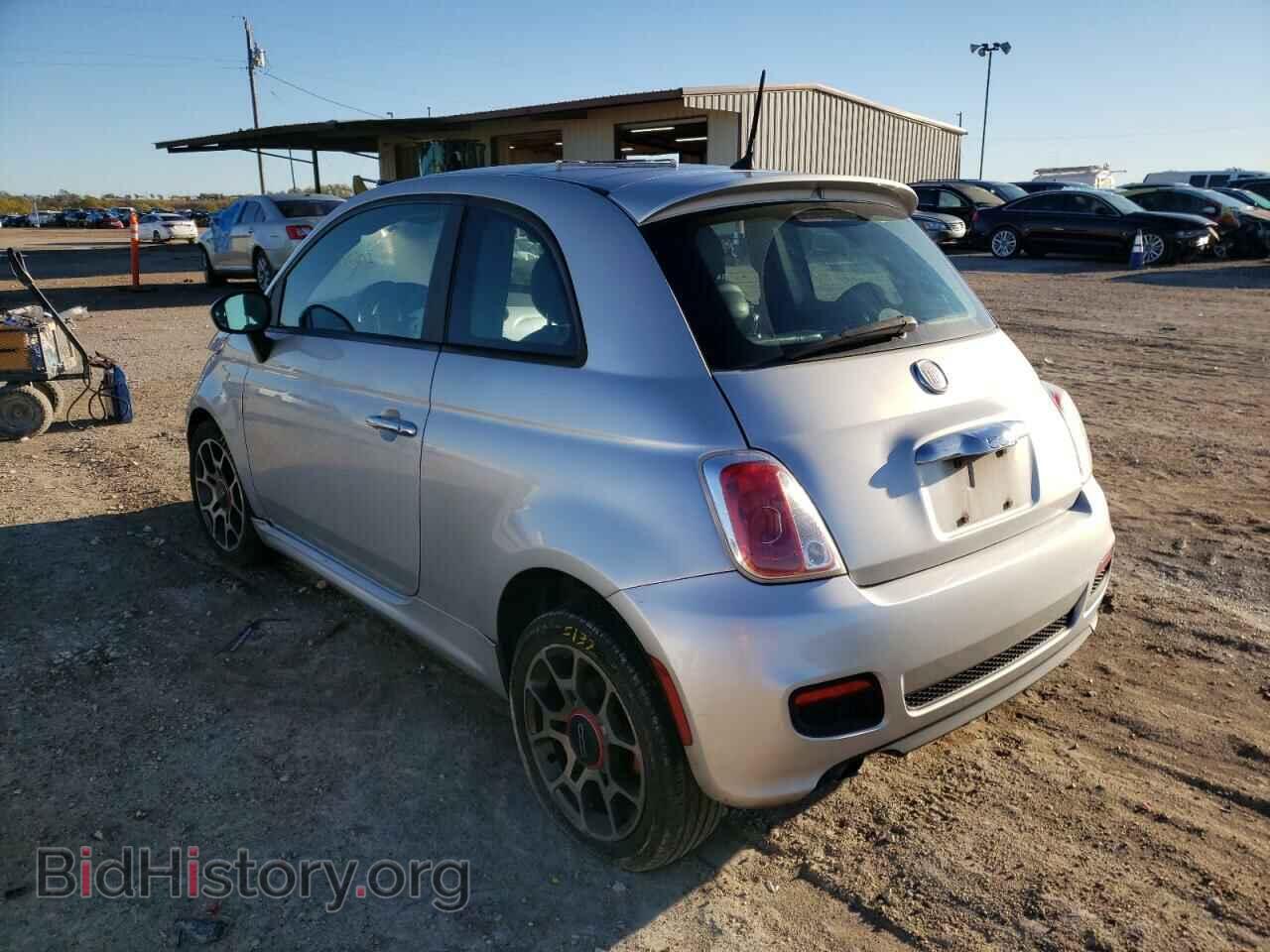 2012 FIAT 500 - VIN: 3C3CFFBR2CT357606 - Фото 3