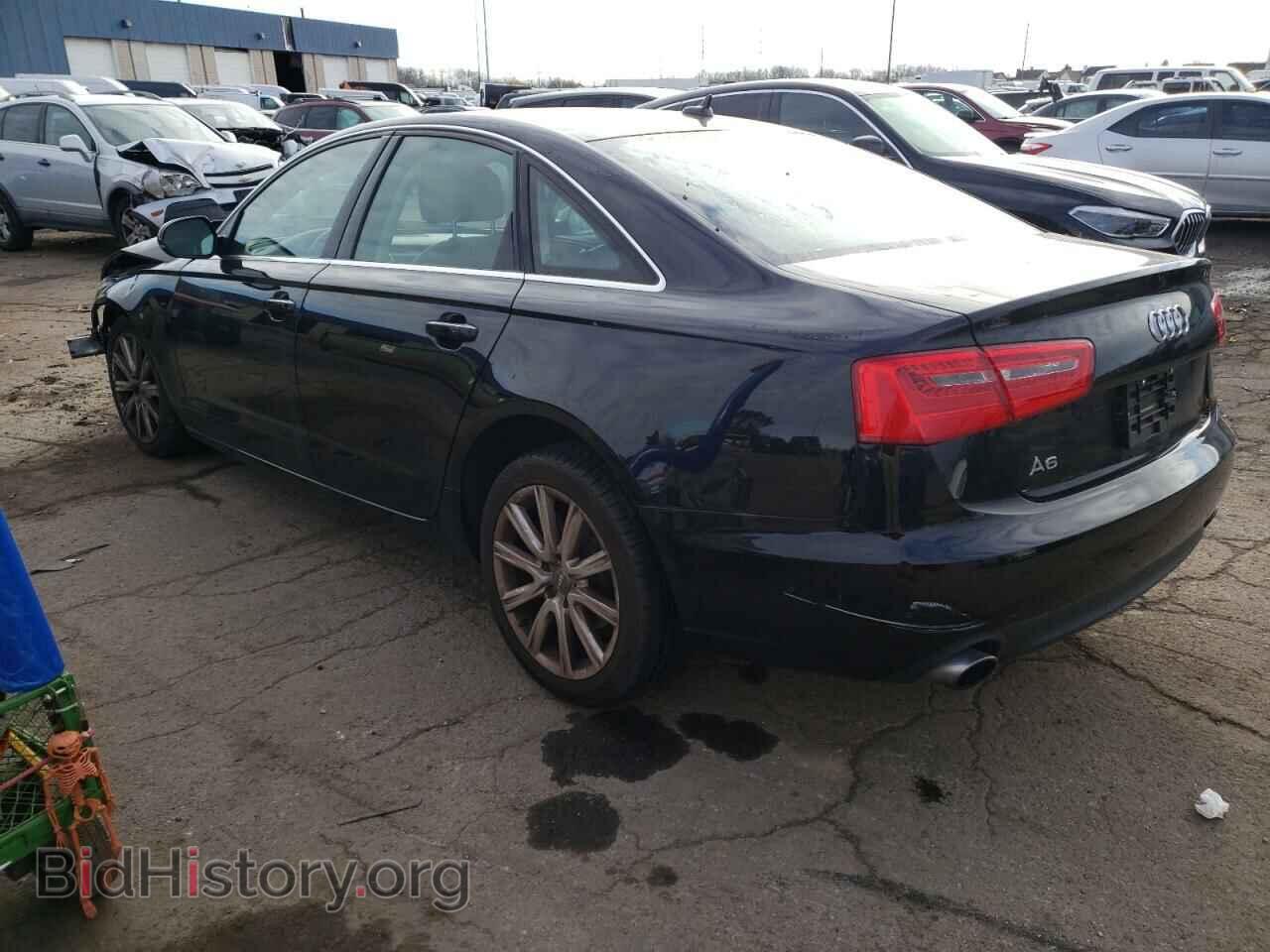 2013 AUDI A6 - VIN: WAUGFAFC0DN060273 - Фото 2