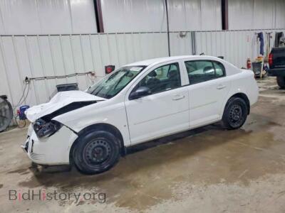 2009 Chevrolet COBALT LS, белый — VIN 1G1AS58H797151212, Copart