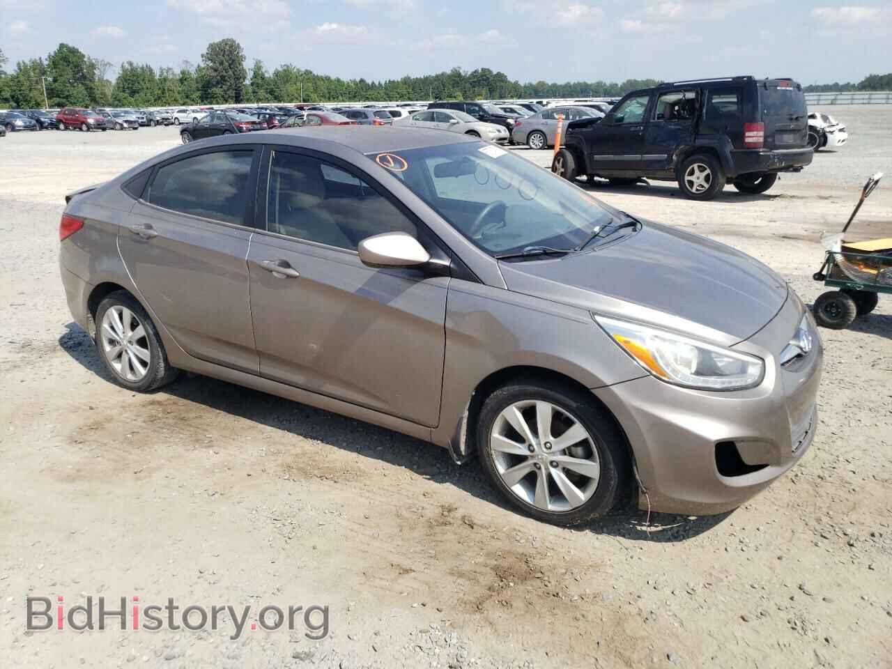 2014 HYUNDAI ACCENT - VIN: KMHCU4AE9EU593078 - Фото 4