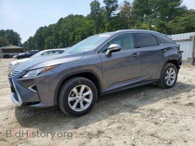 2017 Lexus RX350 350 Base, gray — VIN 2T2BZMCA8HC091980, Copart