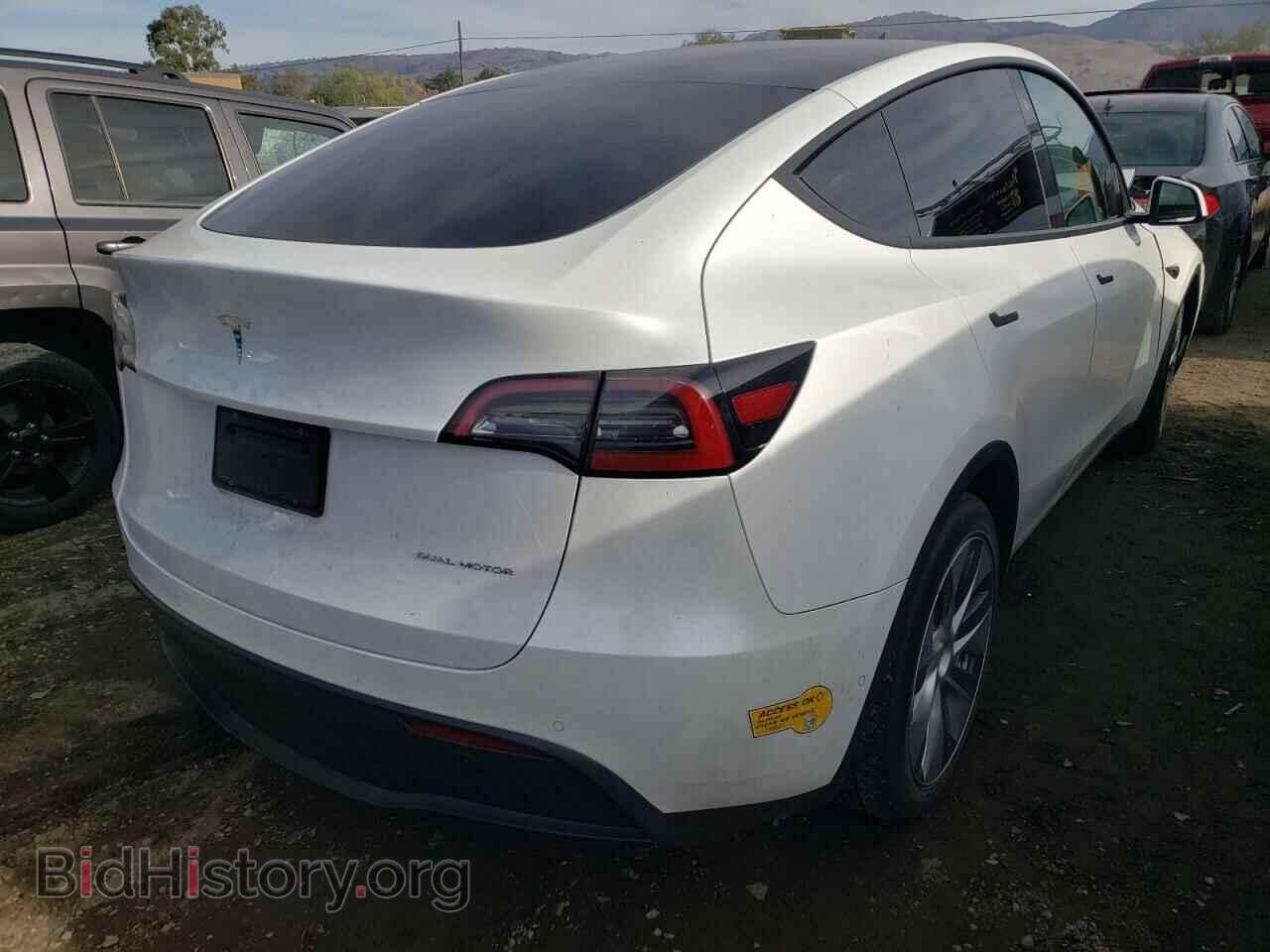 2021 TESLA MODEL Y - VIN: 5YJYGAEE0MF159262 - Photo 4