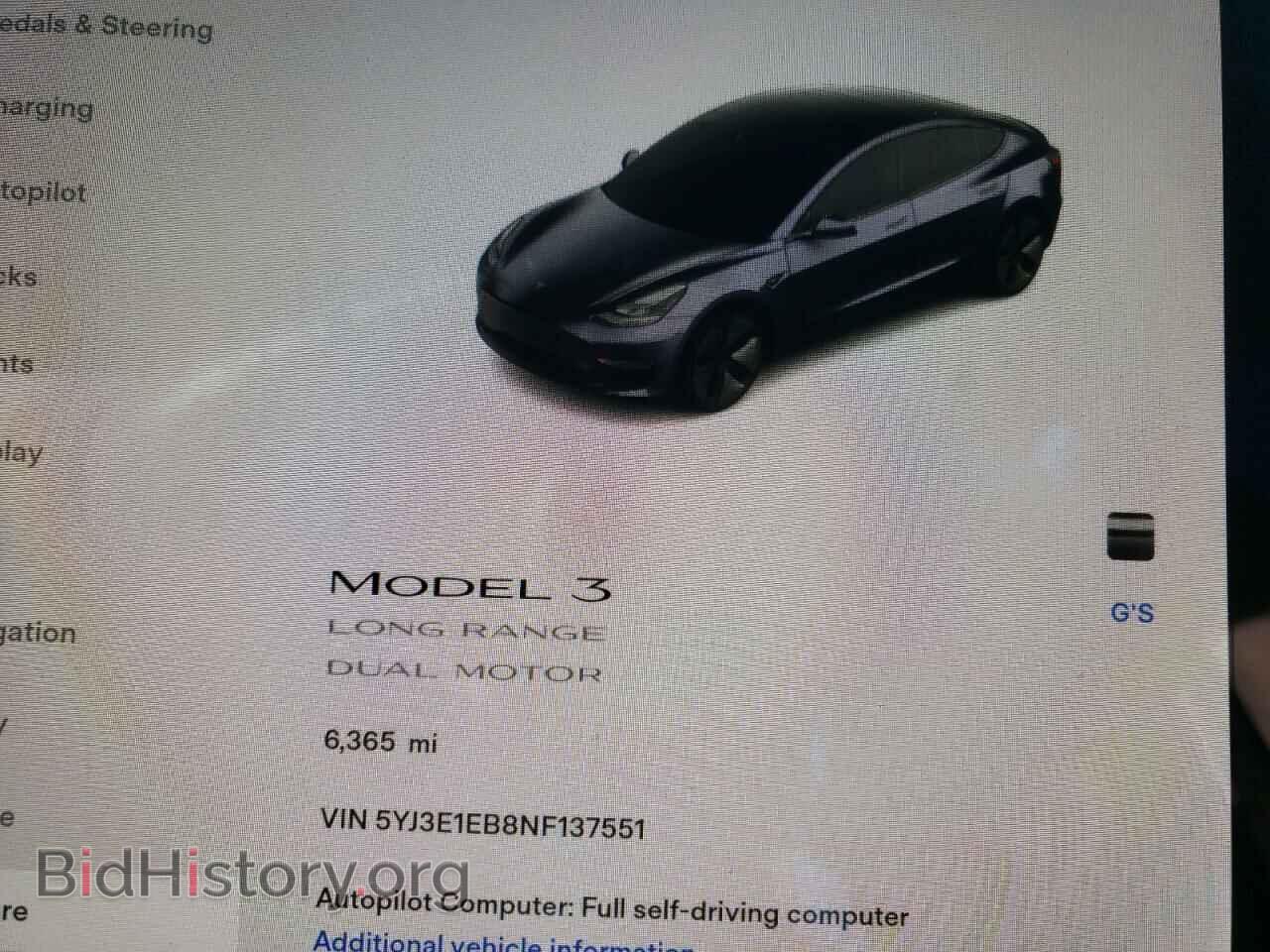 2022 TESLA MODEL 3 - VIN: 5YJ3E1EB8NF137551 - Photo 9