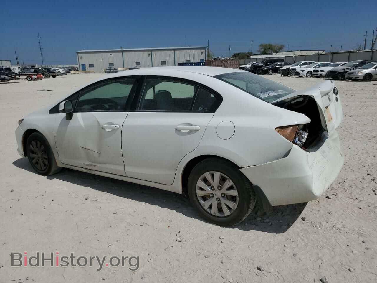 2012 HONDA CIVIC - VIN: 2HGFB2F5XCH592107 - Фото 2
