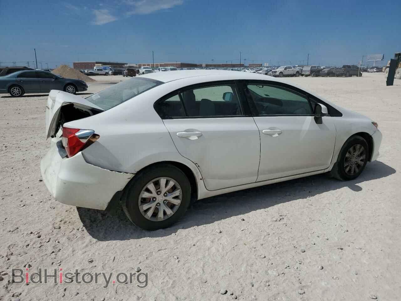 2012 HONDA CIVIC - VIN: 2HGFB2F5XCH592107 - Фото 3