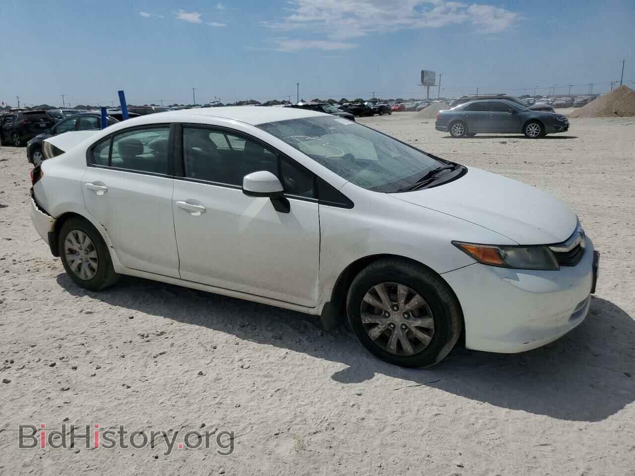 2012 HONDA CIVIC - VIN: 2HGFB2F5XCH592107 - Фото 4
