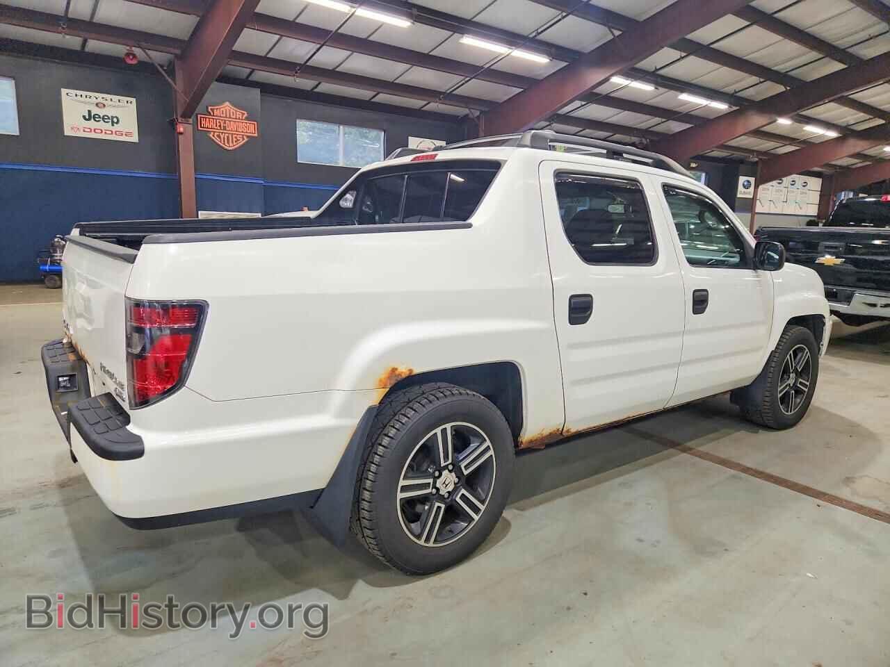 2014 HONDA RIDGELINE - VIN: 5FPYK1F77EB009706 - Фото 3