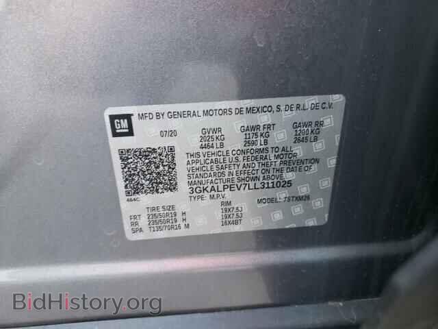 2020 GMC TERRAIN - VIN: 3GKALPEV7LL311025 - Photo 10