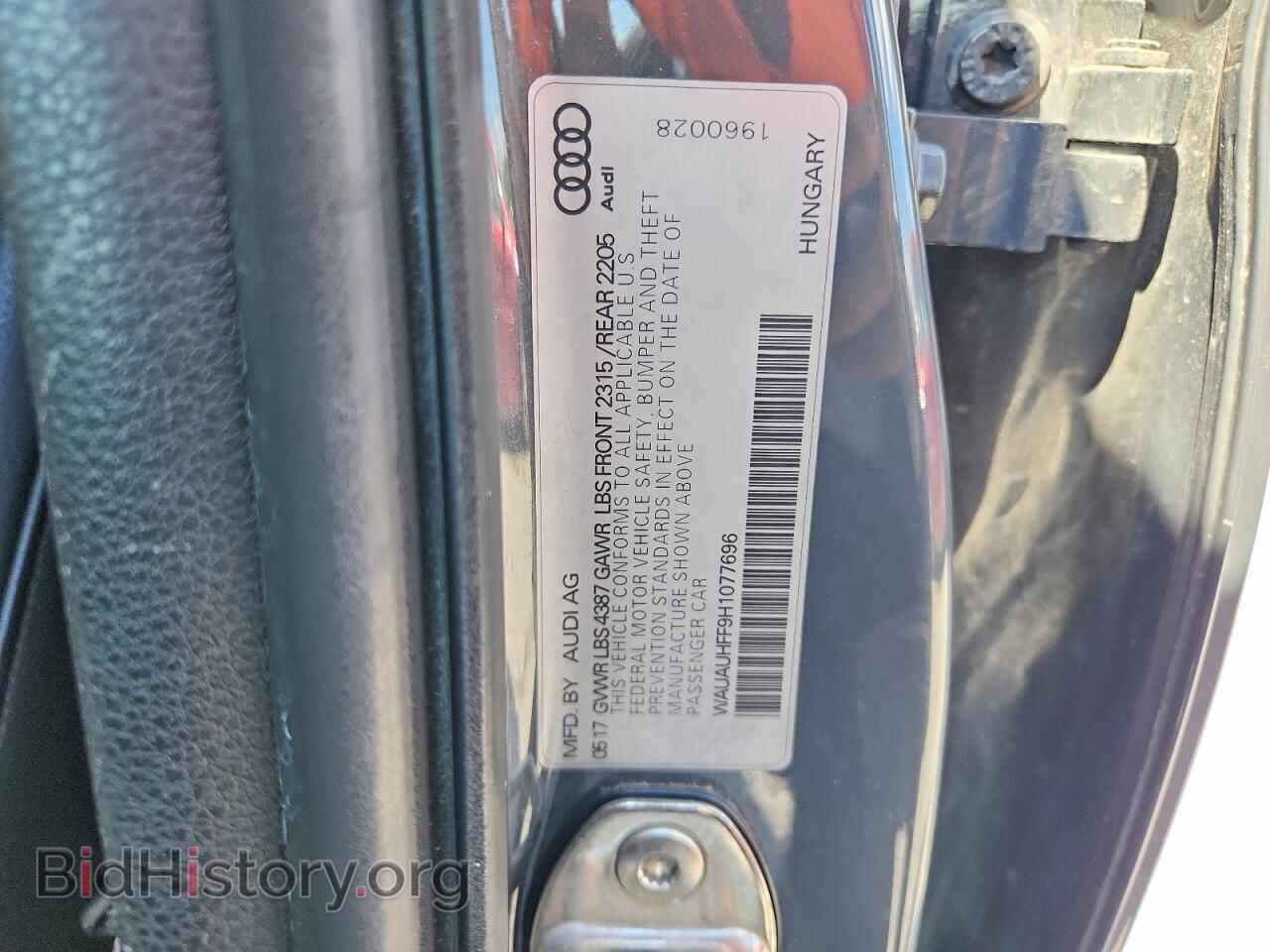 2017 AUDI A3 - VIN: WAUAUHFF9H1077696 - Photo 12