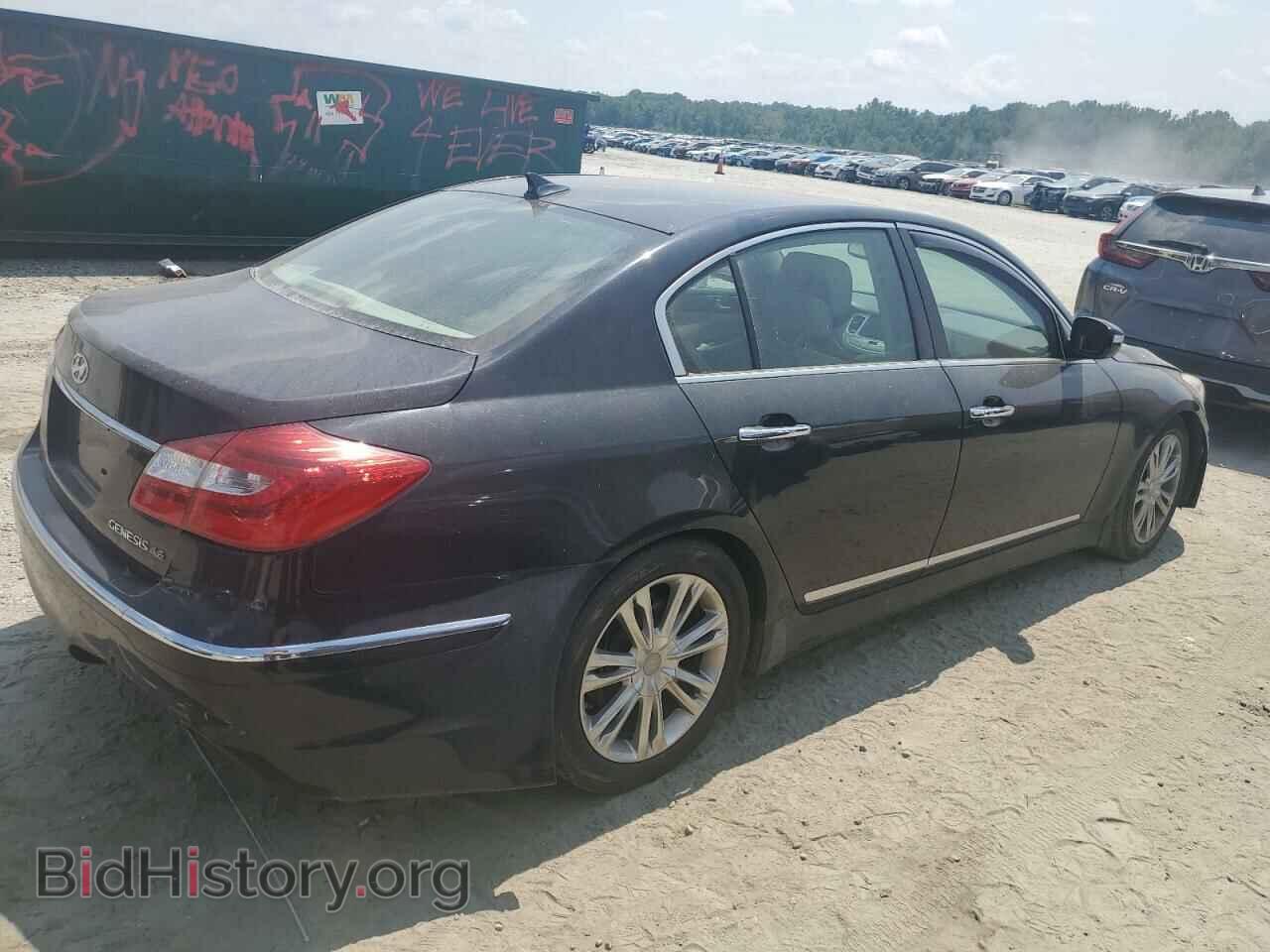 2012 HYUNDAI GENESIS - VIN: KMHGC4DF2CU180747 - Фото 3
