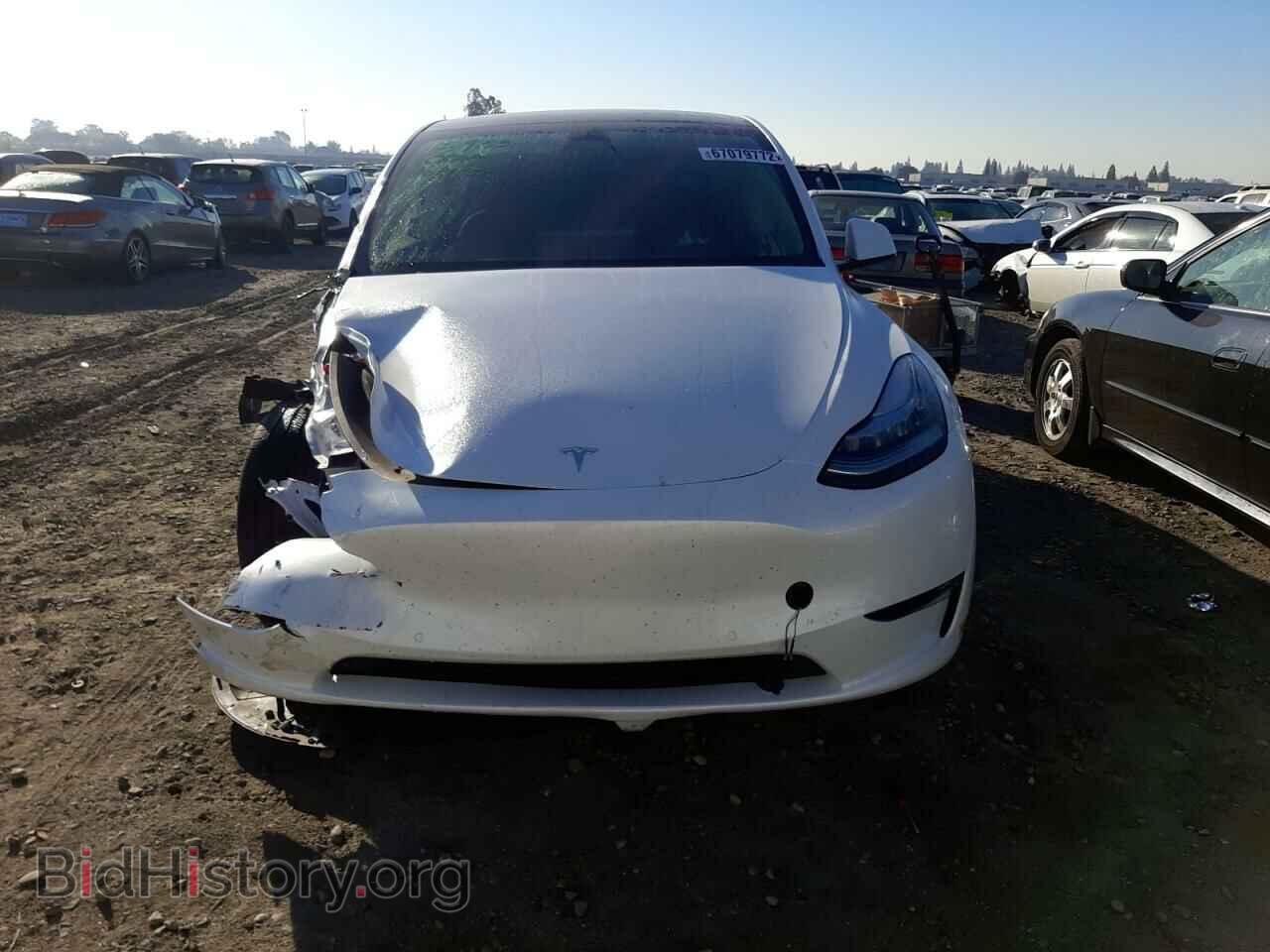 2022 TESLA MODEL Y - VIN: 7SAYGAEE1NF405238 - Фото 5