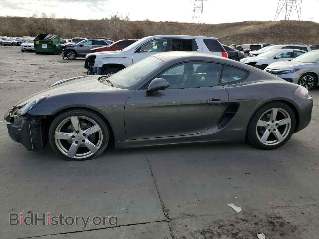 Фотография WP0AA2A82GK171557 - PORSCHE CAYMAN 2016