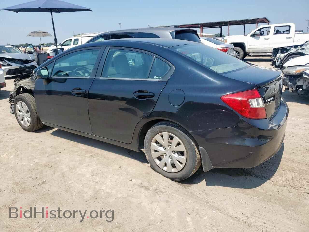 2012 HONDA CIVIC - VIN: 19XFB2F53CE105193 - Фото 2
