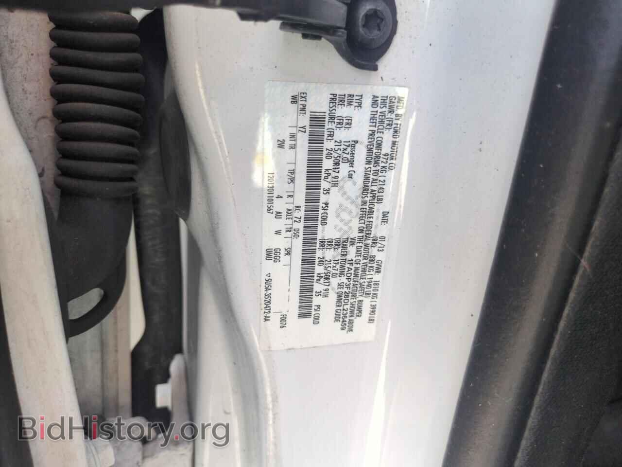 2013 FORD FOCUS - VIN: 1FADP3F28DL236459 - Фото 12