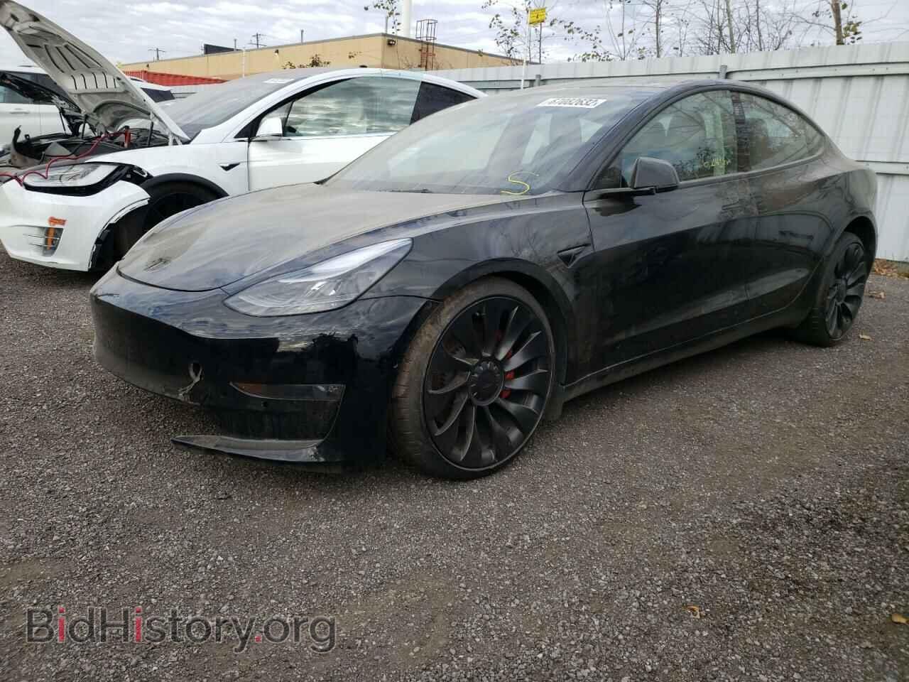 2022 TESLA MODEL 3 - VIN: 5YJ3E1EC4NF238241 - Фото 2